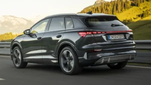 Audi Q-4 E-Tron Heckansicht