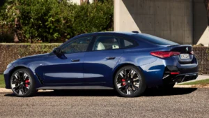 BMW i4 eDrive40 Seitenansicht