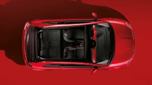 Fiat 500e Dachansicht