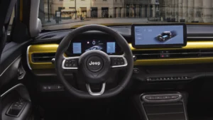 Jeep Avenger infotainment