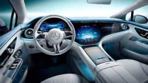 Mercedes EQE 350+ Infotainment