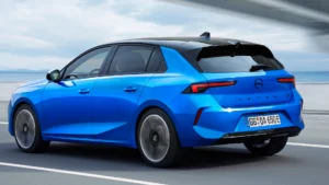 Opel Astra Electric Heckansicht