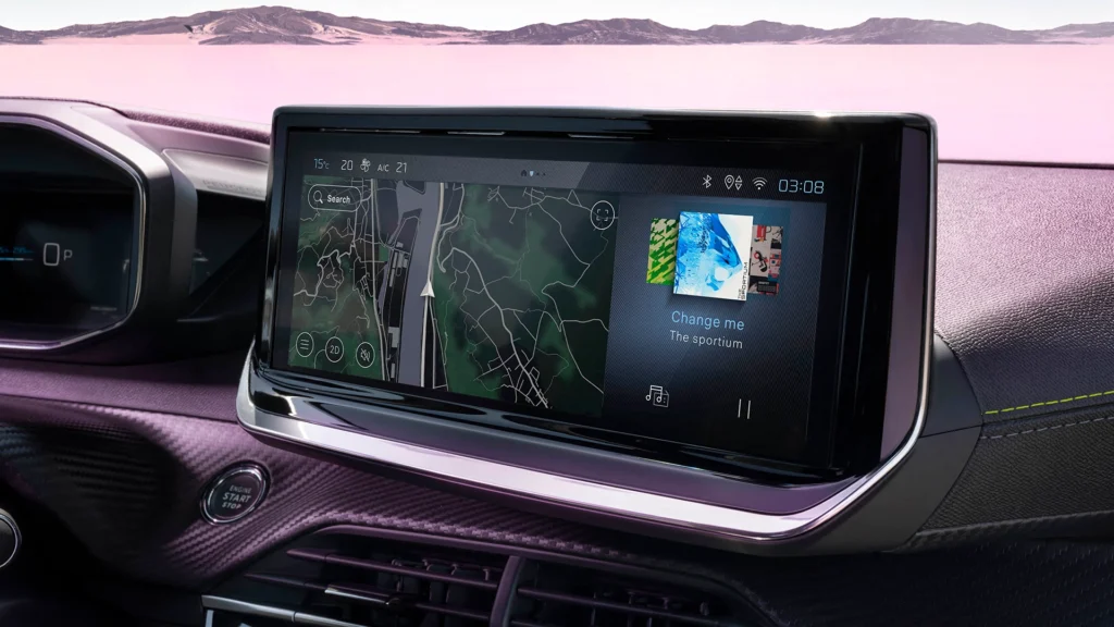 Peugeot e-2008 Infotainment