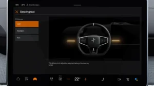 Polestar 4 Infotainment