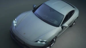 Porsche Taycan Dachansicht