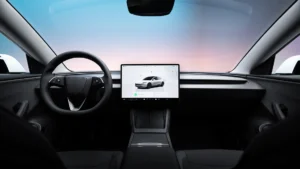 Tesla Model 3 Innenraum