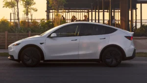 Tesla Model Y Seitenansicht