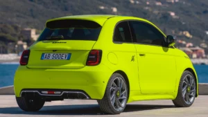 Abarth 500 E Heckansicht
