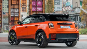 Abarth 600 E Heckansicht