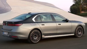 BMW i7 Heckansicht