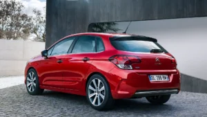 Citroen e-c4 Heckansicht