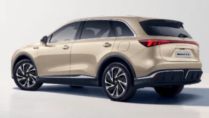MG S6 EV Heckansicht