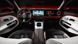 Mercedes CLA EQ Limousine Innenraum