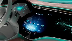 Mercedes EQE SUV Infotainment