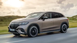 Mercedes EQE SUV Seitenansicht
