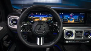 Mercedes G580 EQ Infotainment