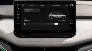 Skoda Enyaq Coupe Infotainment