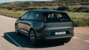 Volvo EX60 Heckansicht