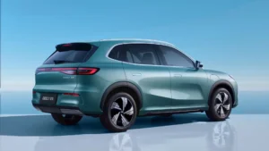 Geely E5 Heckansicht